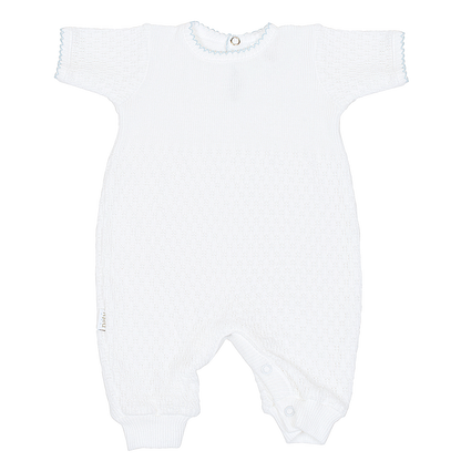 Paty Knit Romper Short Sleeve/Long Sleeve