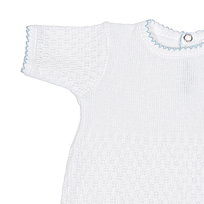 Paty Knit Romper Short Sleeve/Long Sleeve