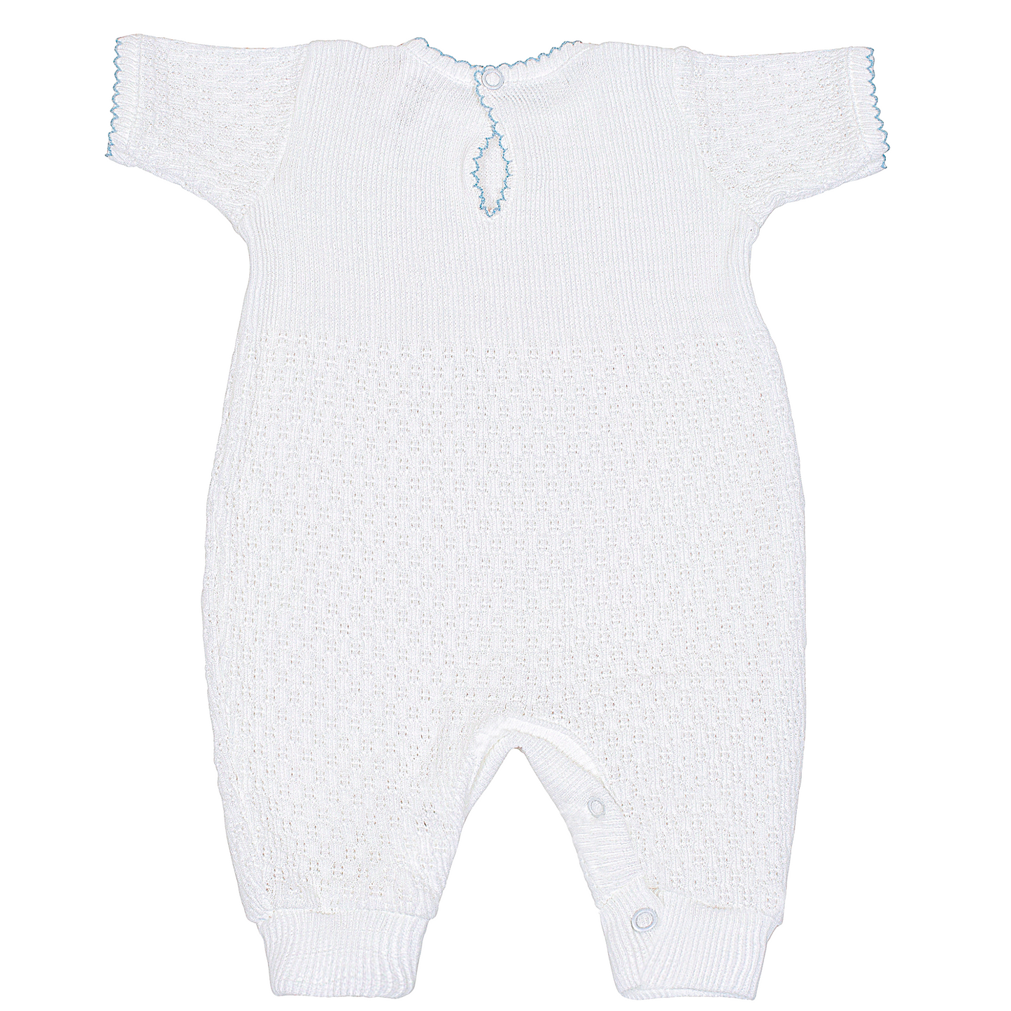 Paty Knit Romper Short Sleeve/Long Sleeve