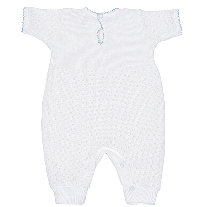 Paty Knit Romper Short Sleeve/Long Sleeve