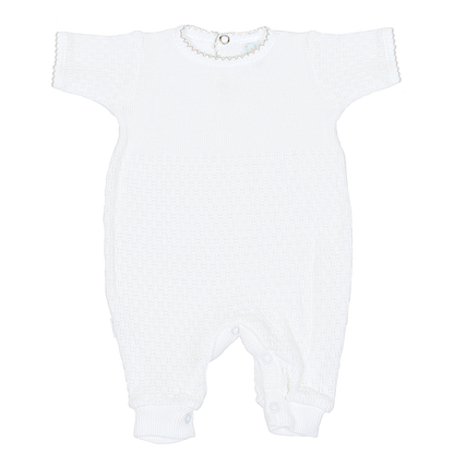 Paty Knit Romper Short Sleeve/Long Sleeve