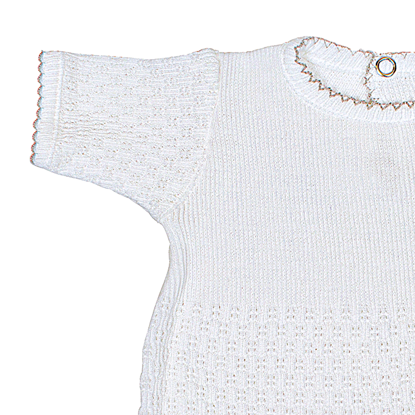 Paty Knit Romper Short Sleeve/Long Sleeve