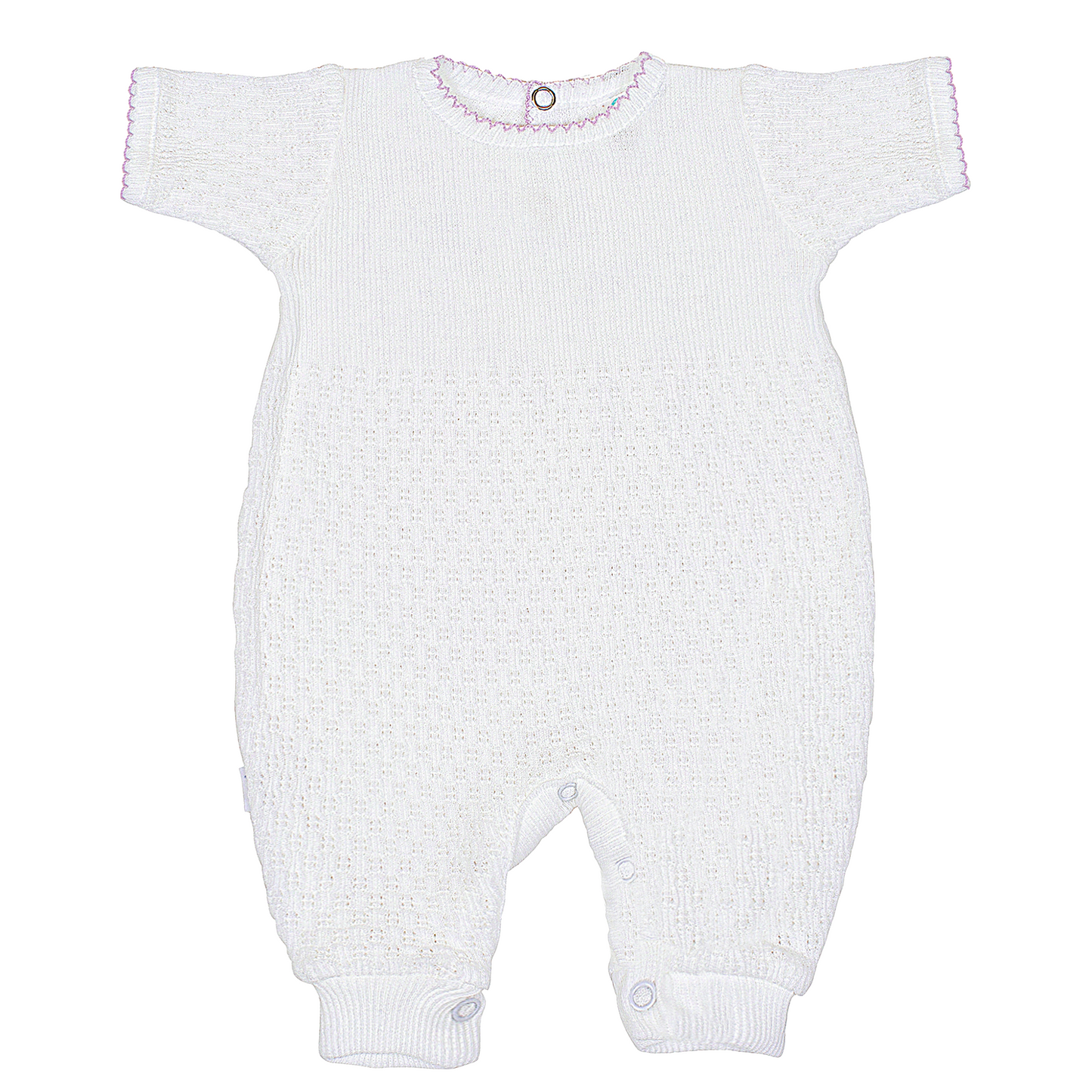 Paty Knit Romper Short Sleeve/Long Sleeve