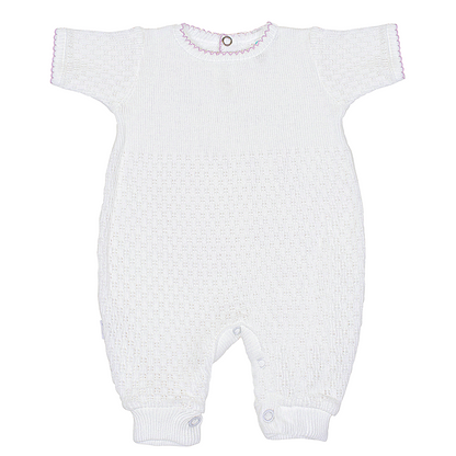 Paty Knit Romper Short Sleeve/Long Sleeve