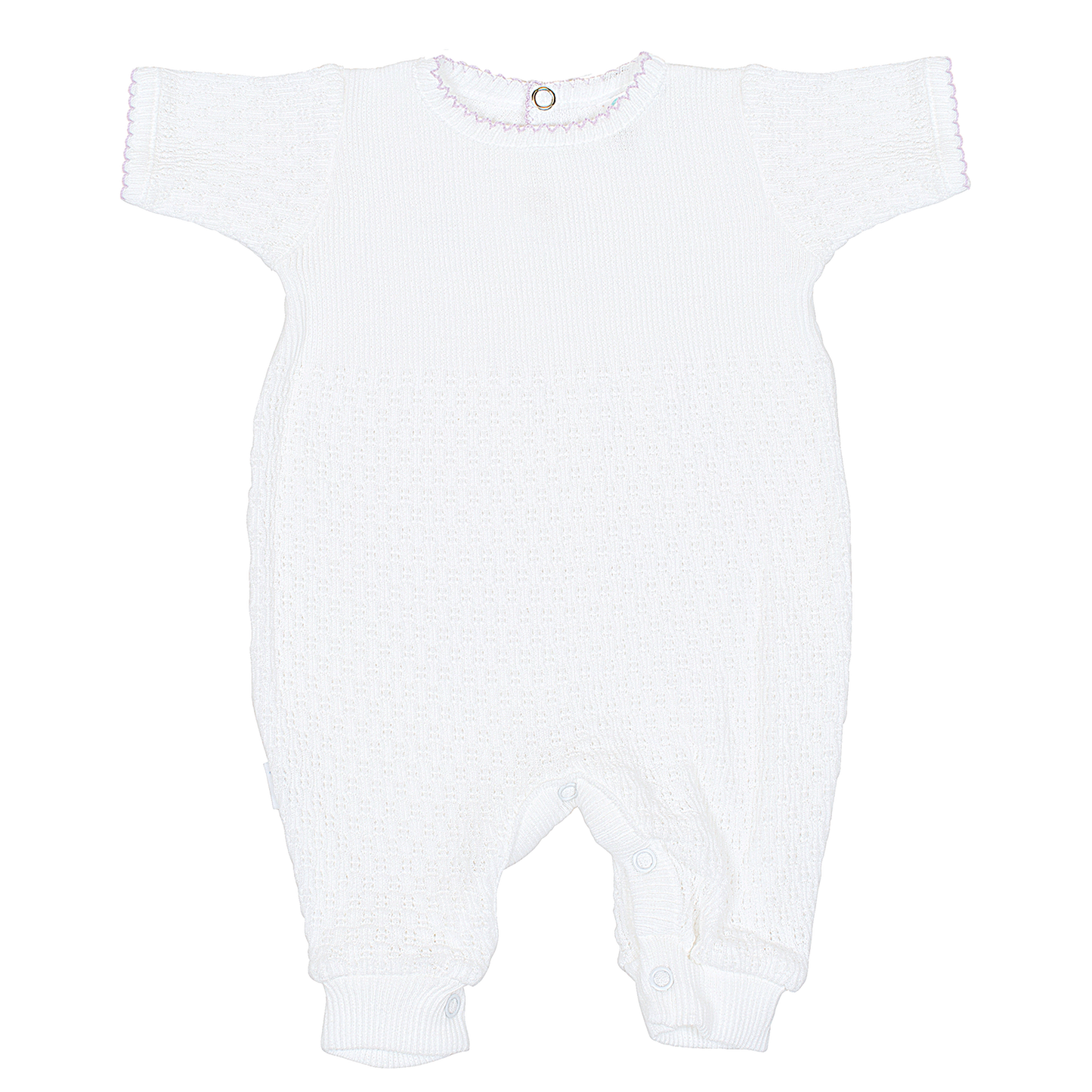 Paty Knit Romper Short Sleeve/Long Sleeve