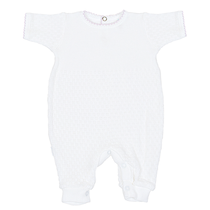 Paty Knit Romper Short Sleeve/Long Sleeve