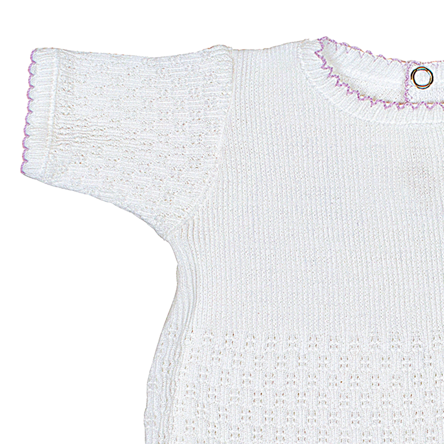 Paty Knit Romper Short Sleeve/Long Sleeve