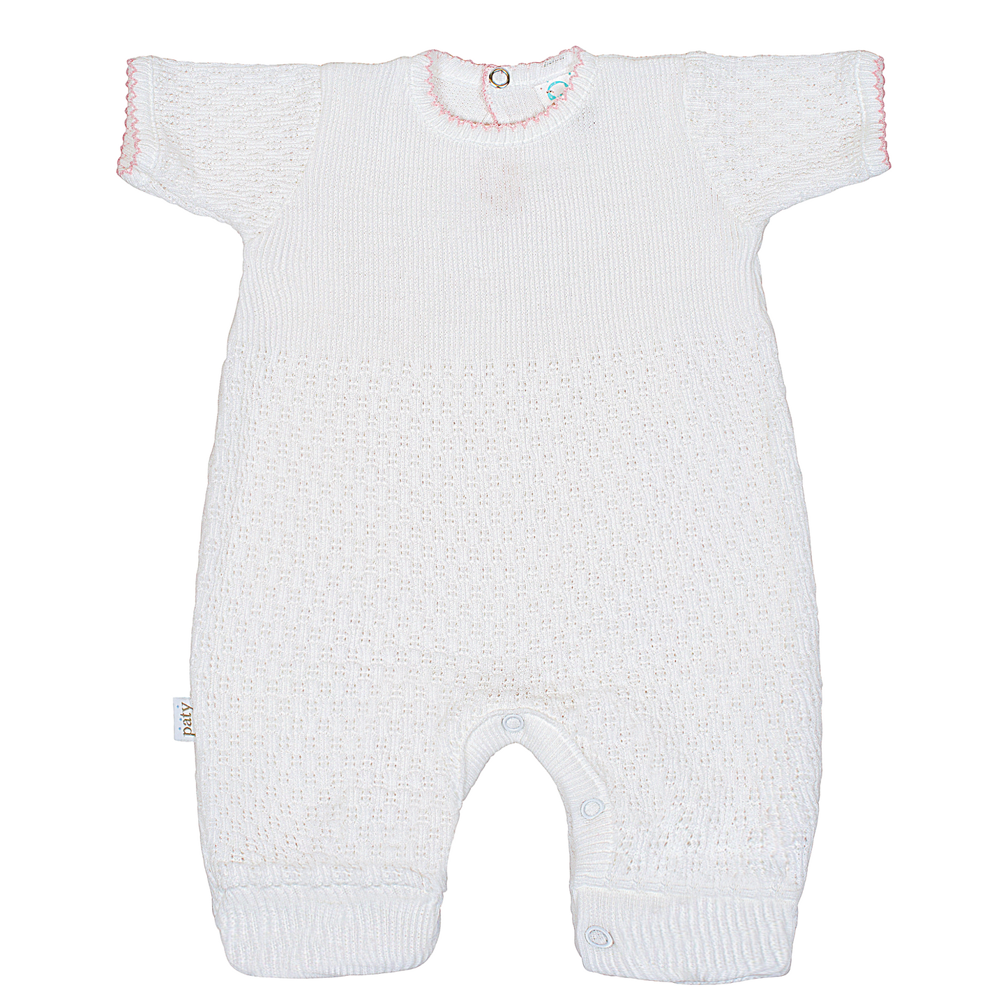 Paty Knit Romper Short Sleeve/Long Sleeve