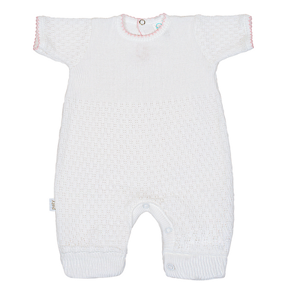 Paty Knit Romper Short Sleeve/Long Sleeve