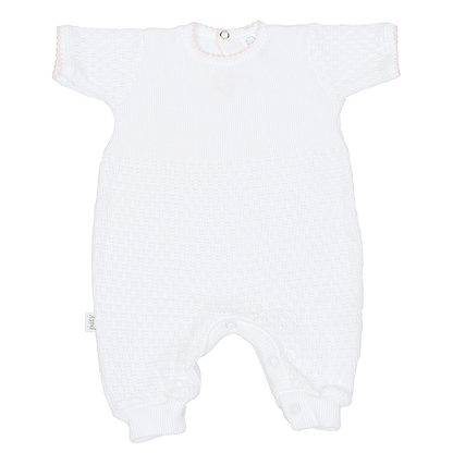 Paty Knit Romper Short Sleeve/Long Sleeve