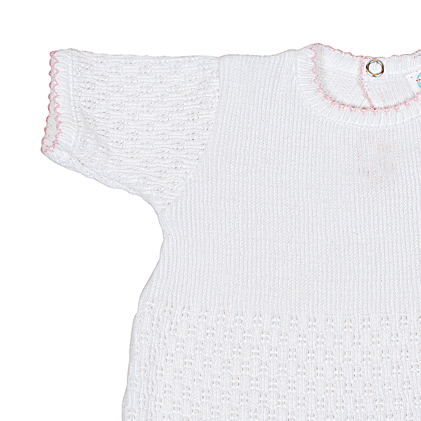 Paty Knit Romper Short Sleeve/Long Sleeve