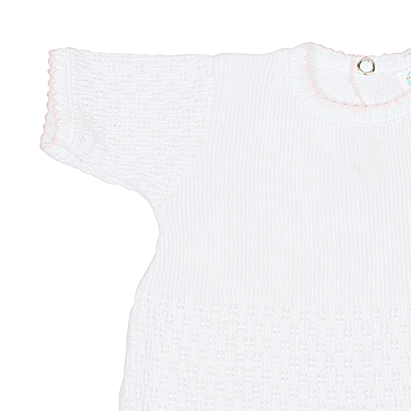 Paty Knit Romper Short Sleeve/Long Sleeve