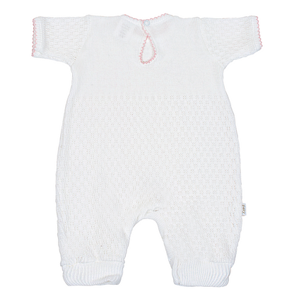 Paty Knit Romper Short Sleeve/Long Sleeve