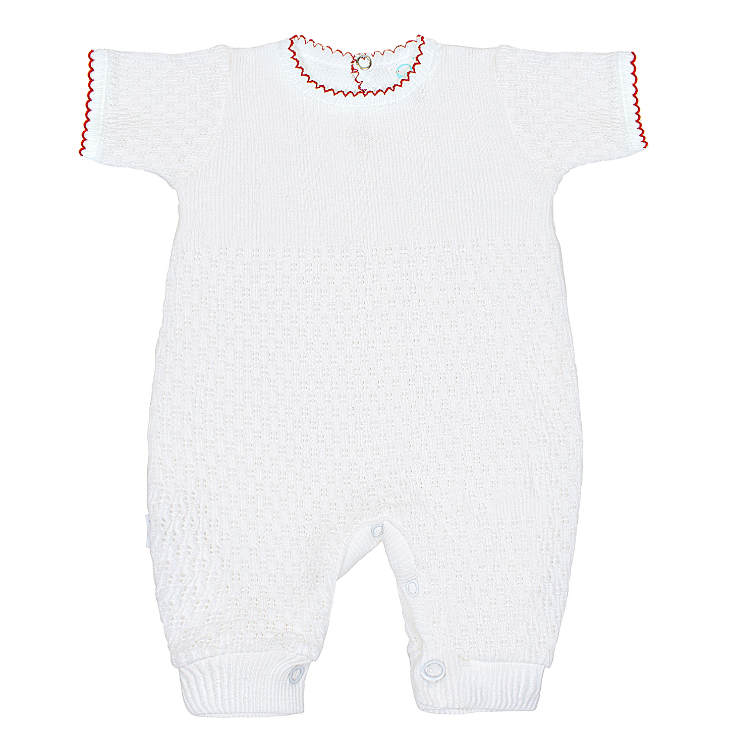 Paty Knit Romper Short Sleeve/Long Sleeve