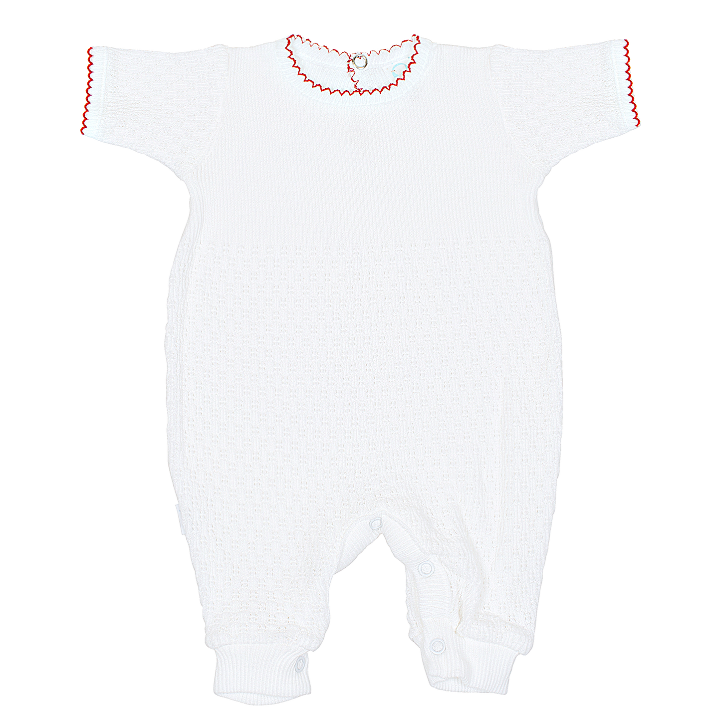 Paty Knit Romper Short Sleeve/Long Sleeve