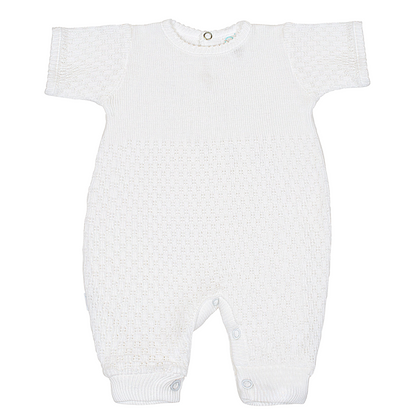 Paty Knit Romper Short Sleeve/Long Sleeve