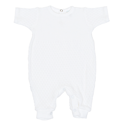 Paty Knit Romper Short Sleeve/Long Sleeve