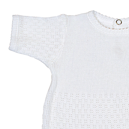 Paty Knit Romper Short Sleeve/Long Sleeve