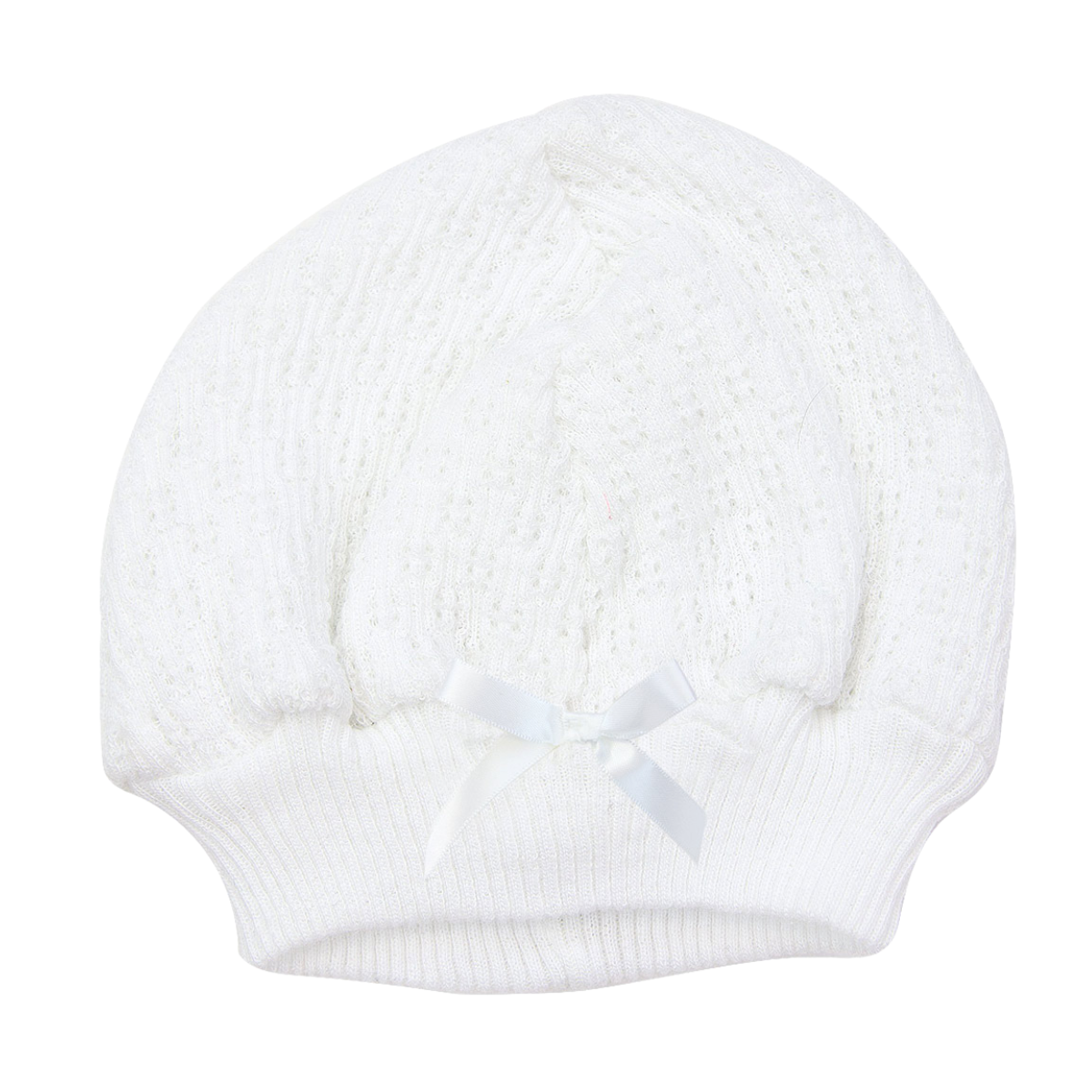 Paty Knit Beanie with Bow #105