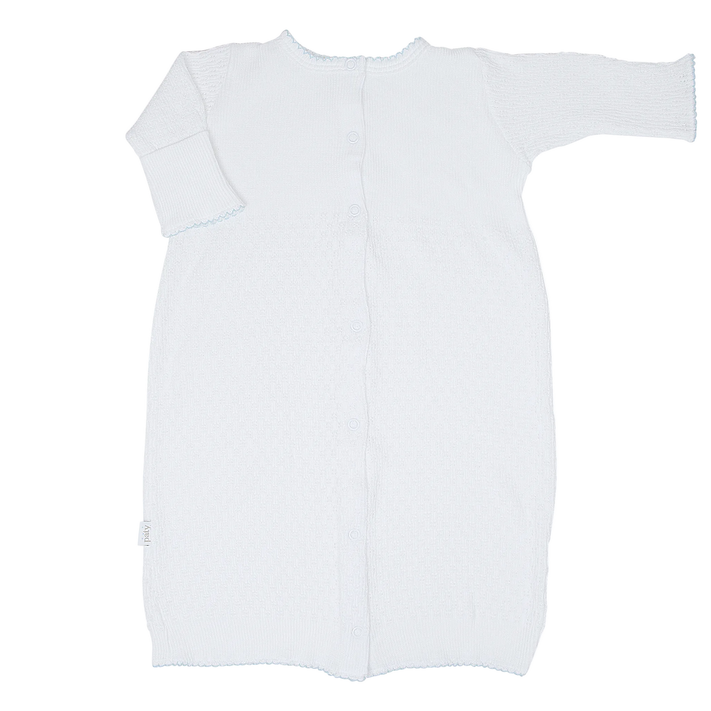 Paty Knit Full Snap Gown