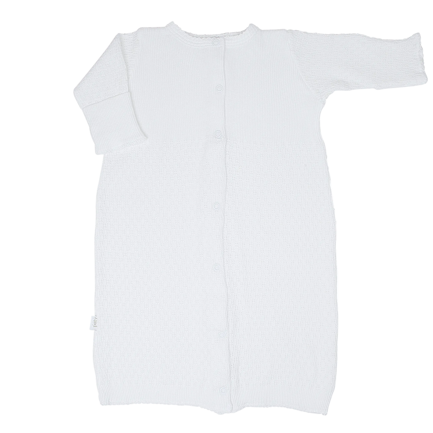 Paty Knit Full Snap Gown