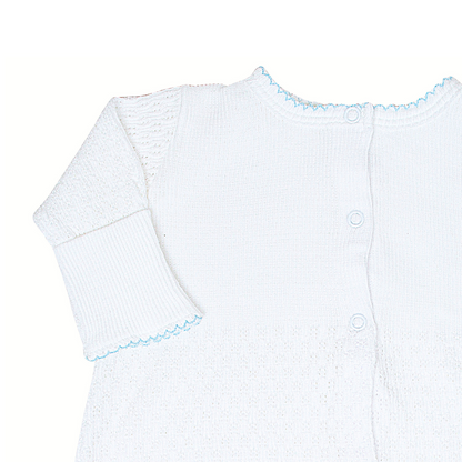 Paty Knit LS, Full Snap Gown #172LS