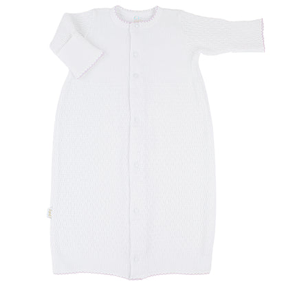 Paty Knit Full Snap Gown