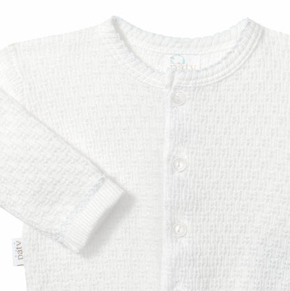 PatyKnit™ Cardigan Sweater in White