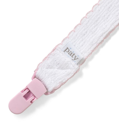 Paty Knit Pacifier Clip
