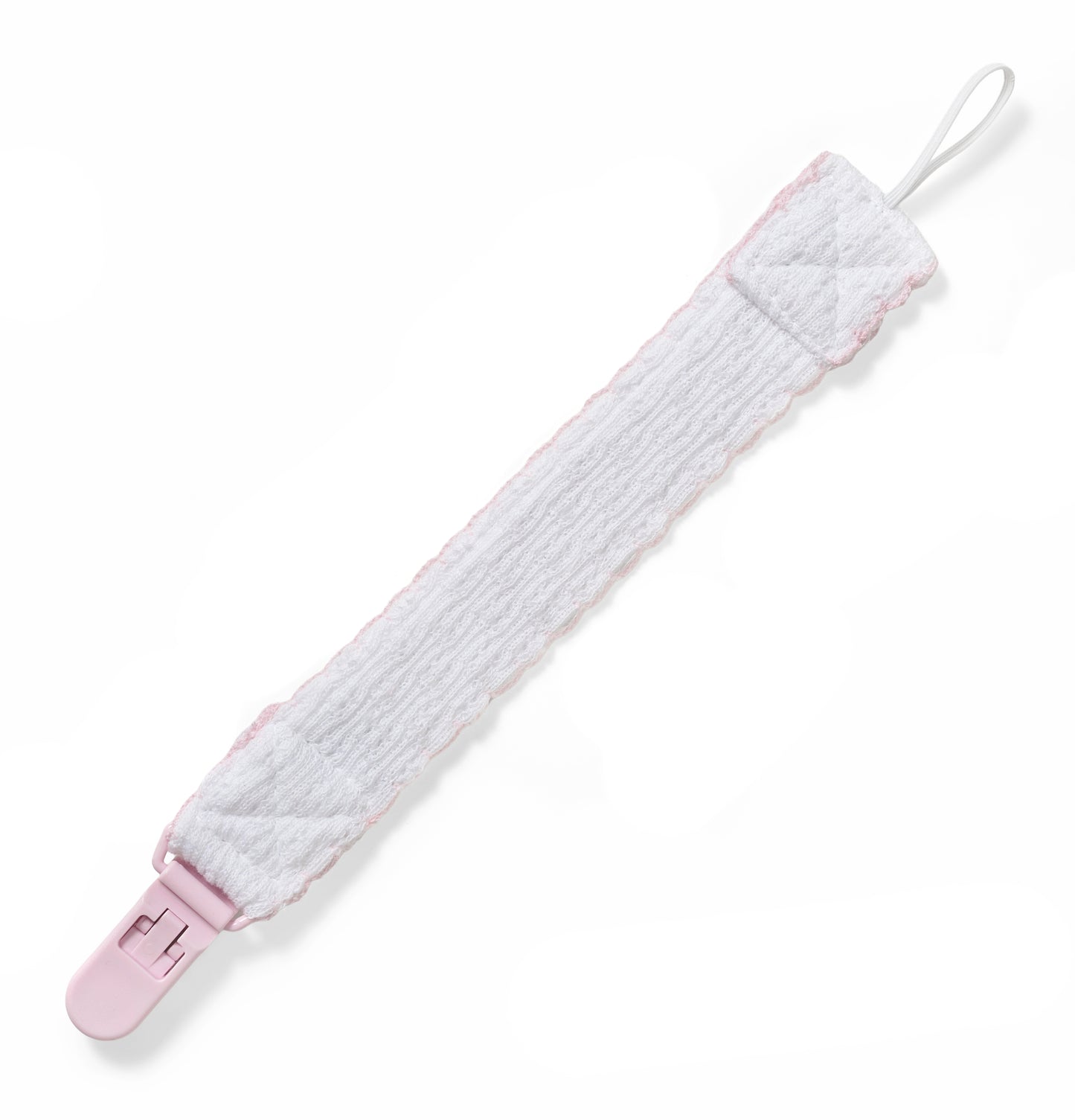 Paty Knit Pacifier Clip