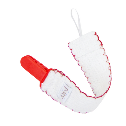 Paty Knit Pacifier Clip