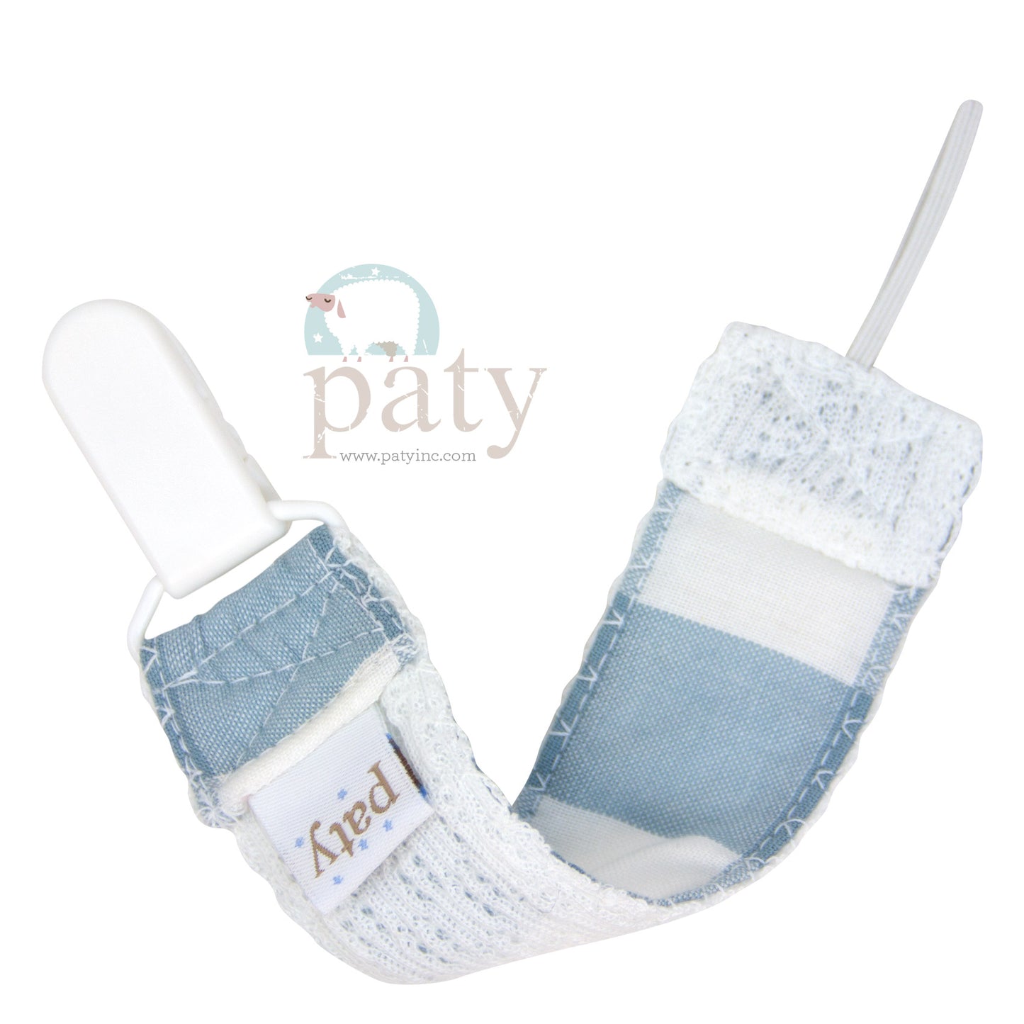Paty Check Pacifier Clips