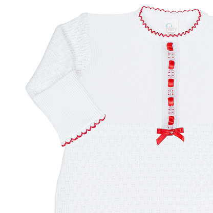 PatyKnit™ Eyelet Gown