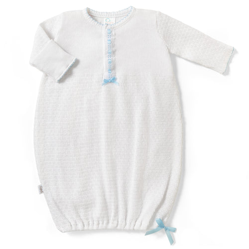 Paty Knit Eyelet Gown