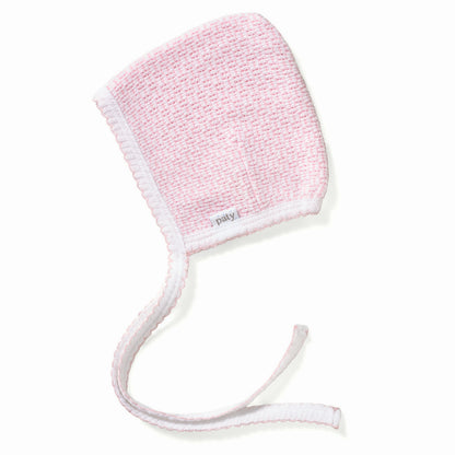 Paty Knit Solid Color Bonnet
