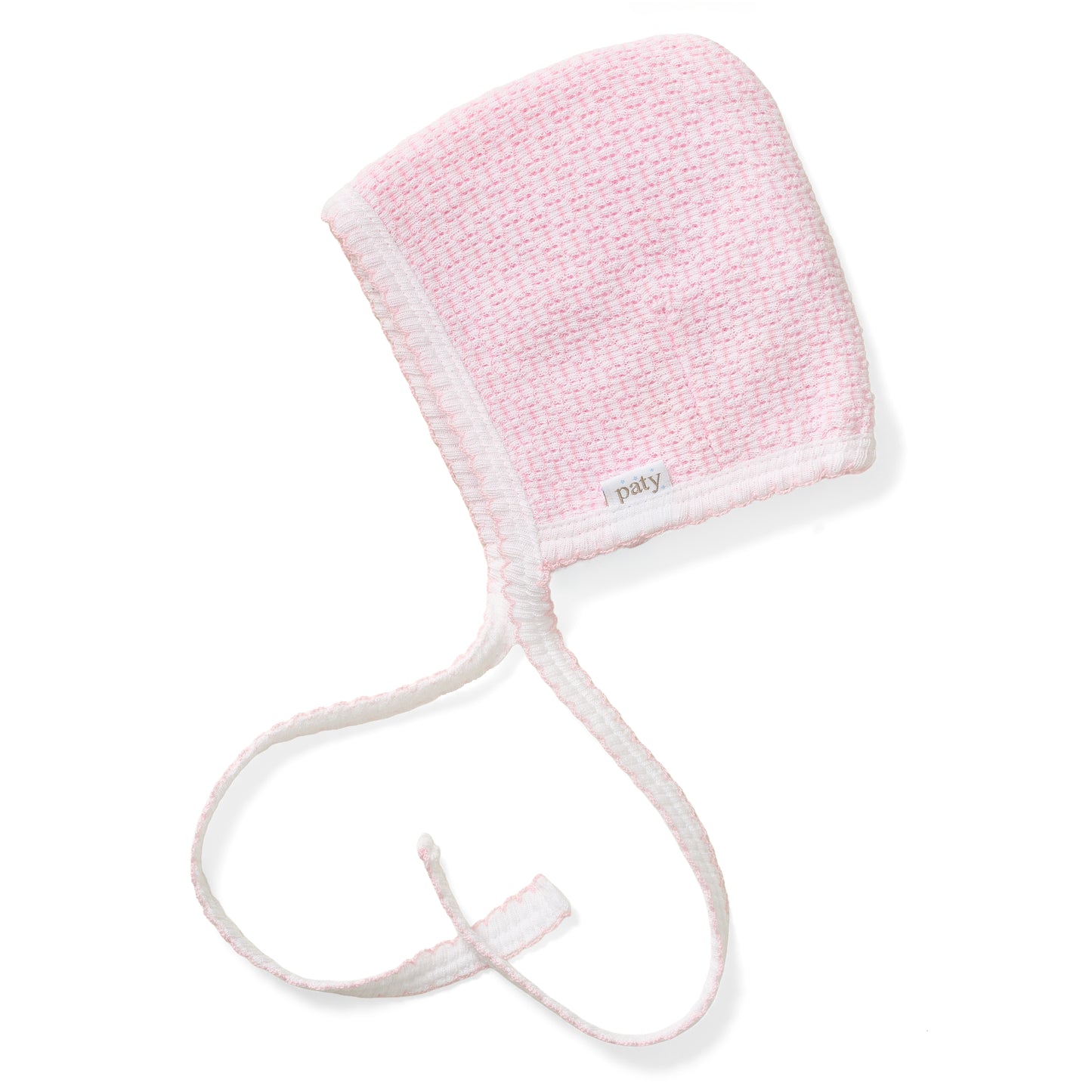 Paty Knit Solid Color Bonnet