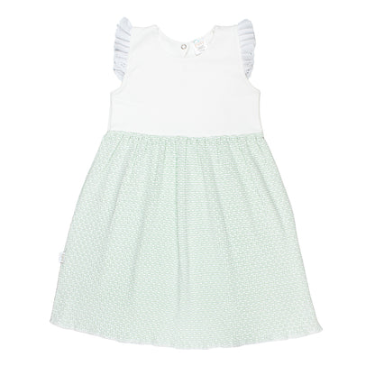 Dress w/ Eyelet Trim