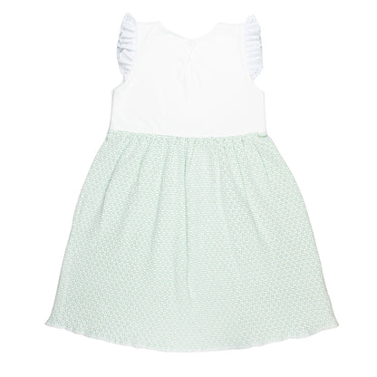 Dress w/ Eyelet Trim