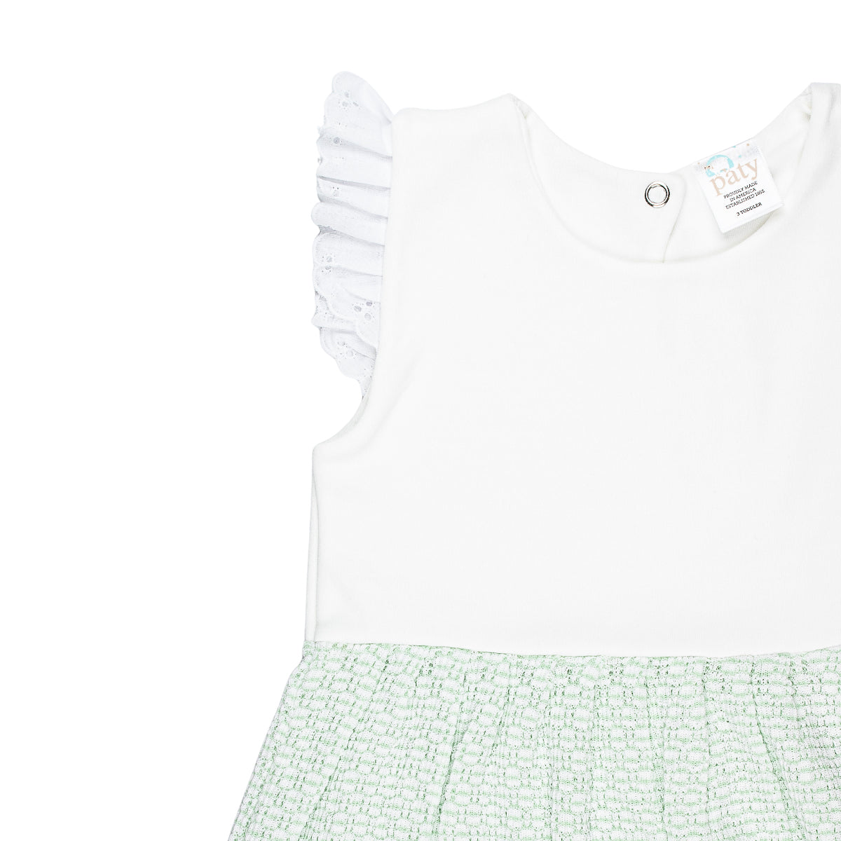 Dress w/ Eyelet Trim