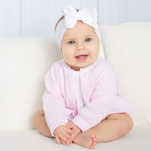 Paty Knit Solid Color Cardigan