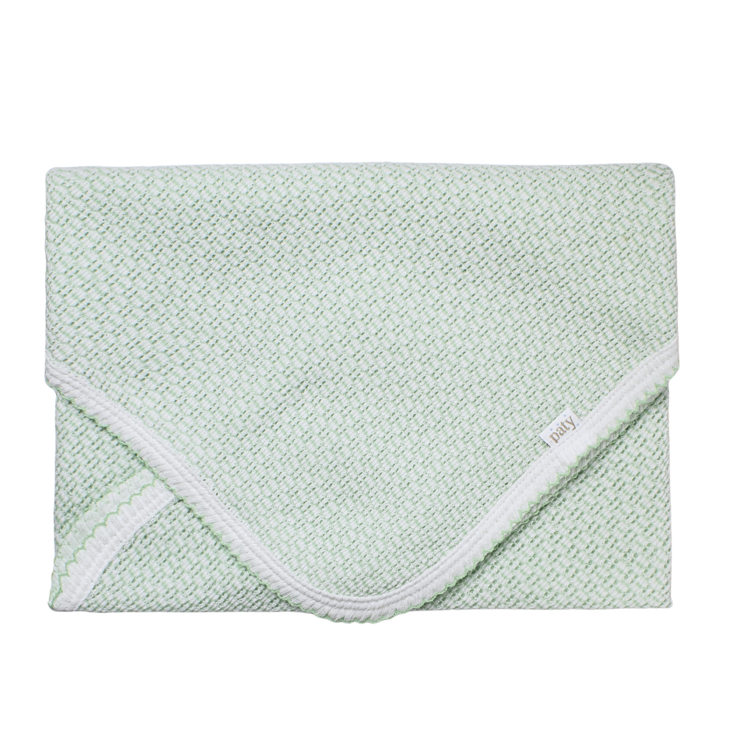 Paty Knit Receiving/Swaddle Blanket #207