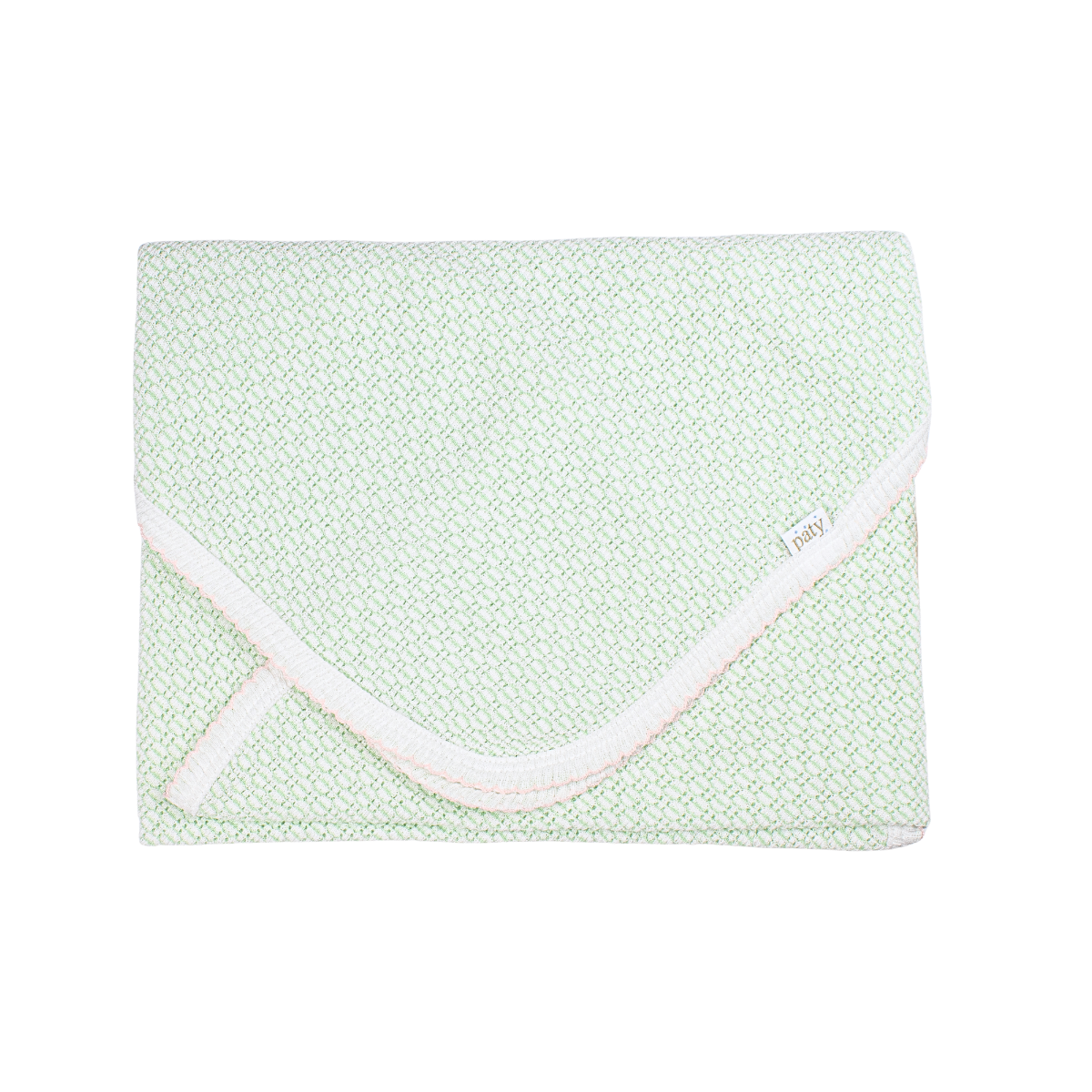 Paty Knit Receiving/Swaddle Blanket #207