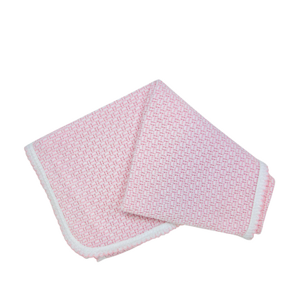 Block Style Monogrammed Swaddle Blanket