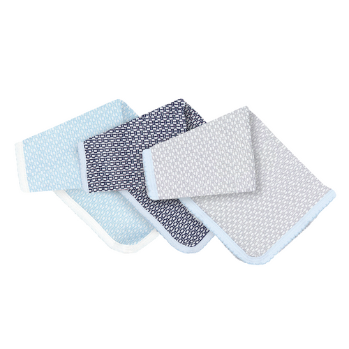 Paty Knit Receiving/Swaddle Blanket with Pima Binding #207RJ
