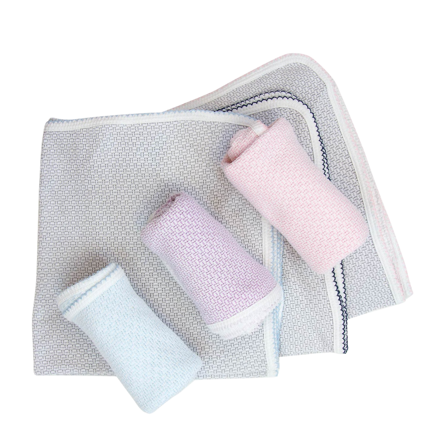 Paty Knit Receiving/Swaddle Blanket #207