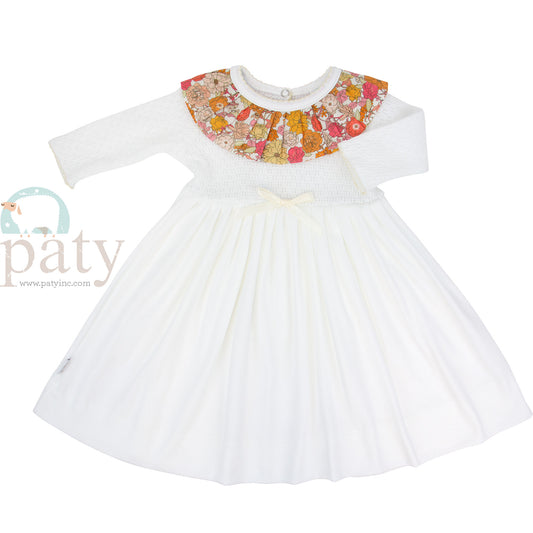 Paty Knit Floral Dress