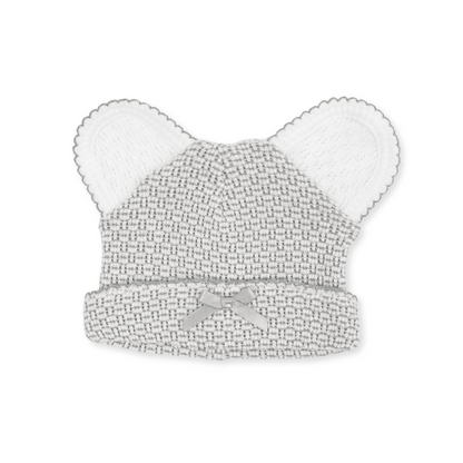 Paty Knit Bear Beanie #214