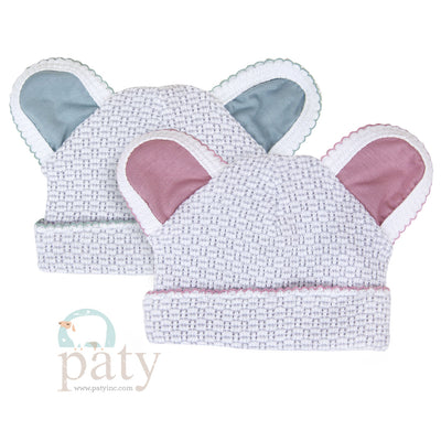 Paty Knit Bear Beanie #214J