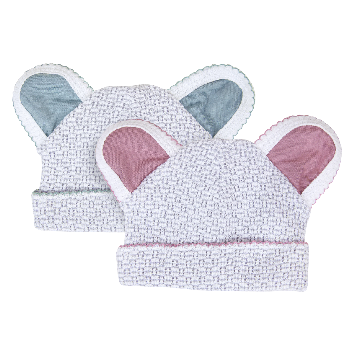 Paty Knit Bear Pima Beanie