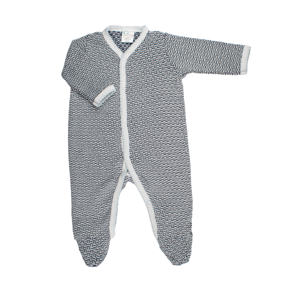 Paty Knit Footie #219